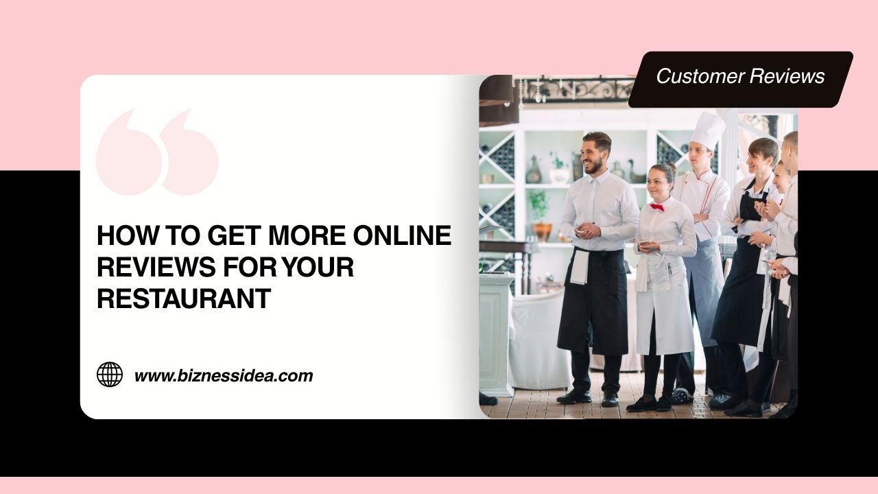 Online Reviews for Your Restaurant