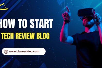 start a tech review blog