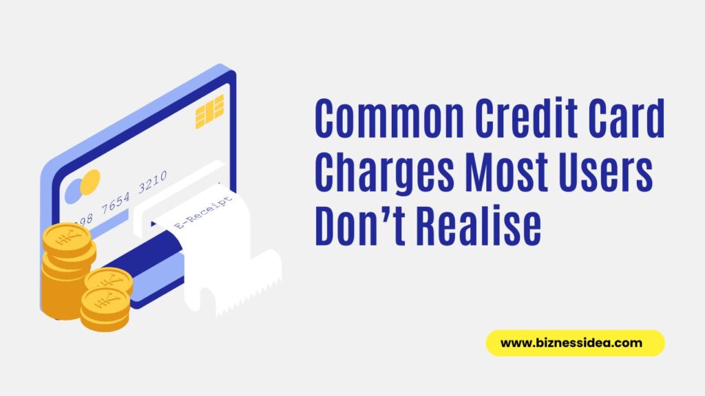Common Credit Card Charges