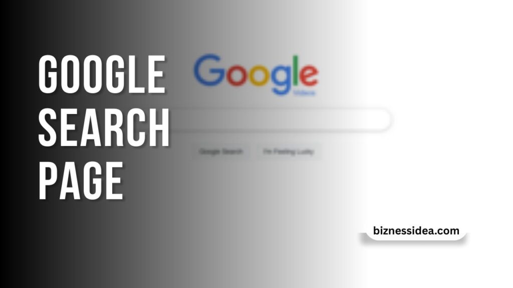 Google Search Page
