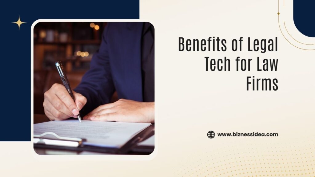 Legal Tech Benefits