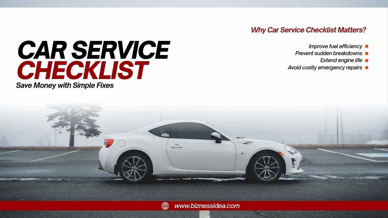 Car Service Checklist For a New Car Owner