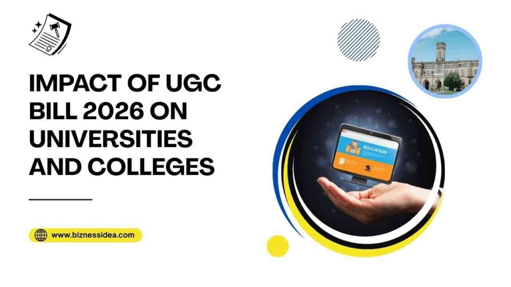 Impact of UGC Bill 2026 on Universities and Colleges