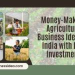 A picture in green showing Agriculture Business Ideas