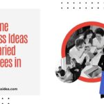 A picture in red texts showing Part-Time Business Ideas for Salaried Employees in India