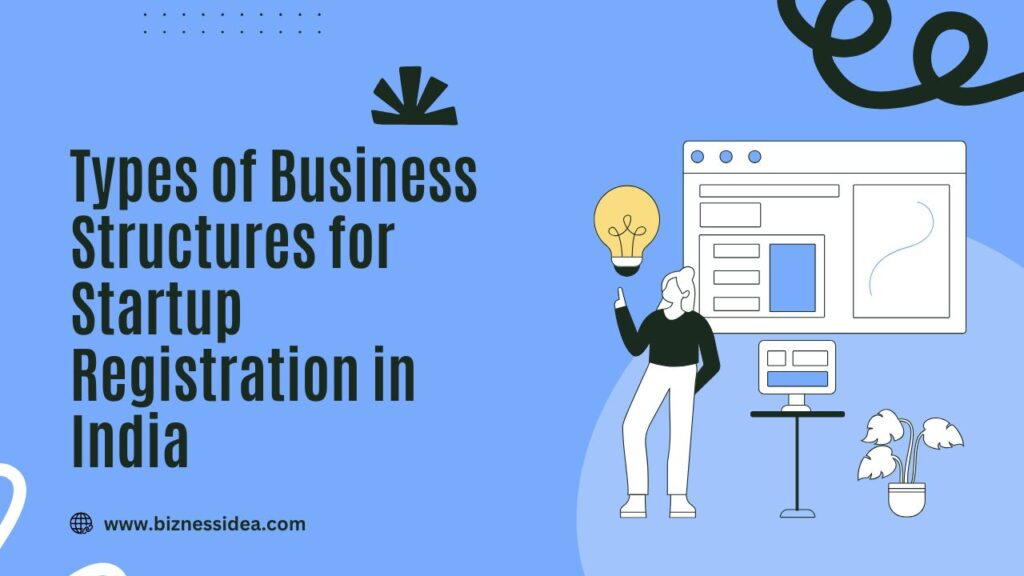 This is a visual explaining the Types of Business Structures