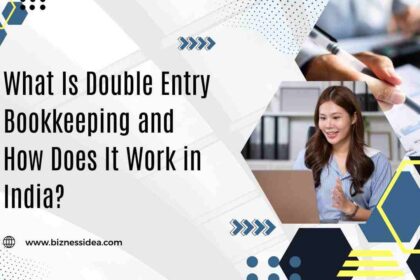 double entry bookkeeping meaning and its working