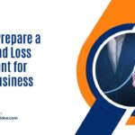 A visual showing how to prepare profit and loss statement for small business in India