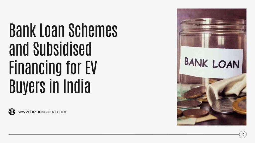 A visual for Bank Loan Schemes for EV Buyers