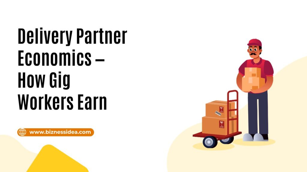 A visual to show Delivery Partner Economics