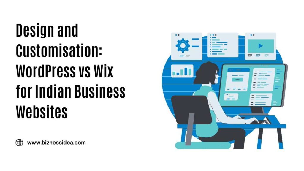 Design and Customisation difference between wordpress and wix