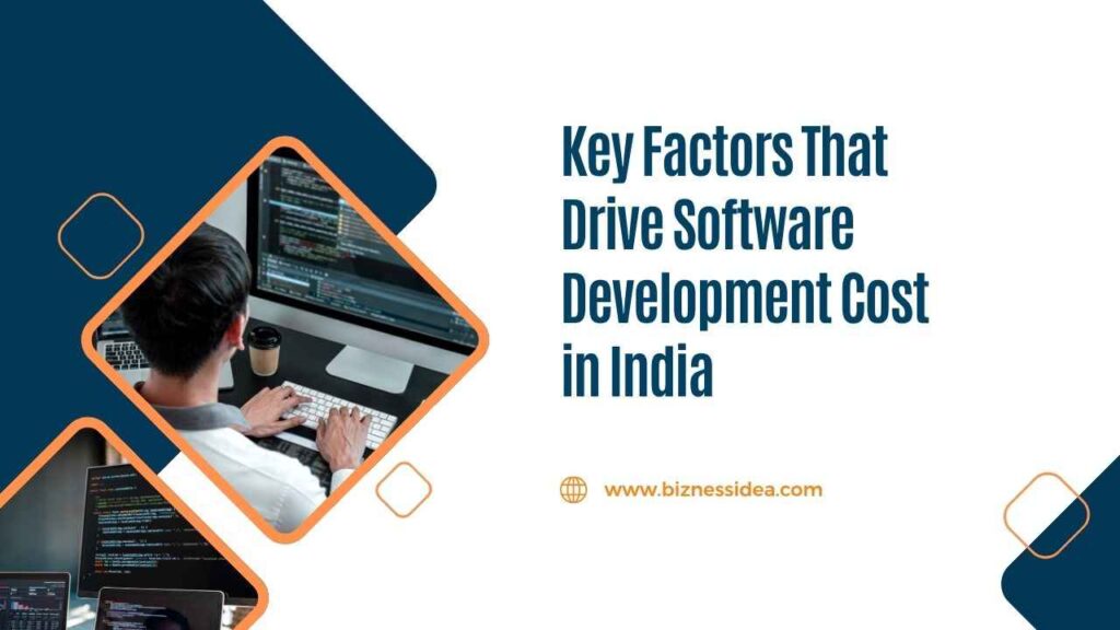 A visual of Factors That Drive Software Development Cost in India