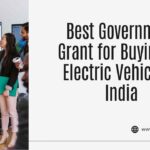 A visual for Government Grant for Buying Electric Vehicle in India