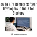 A visual showing how to hire remote software developers in India