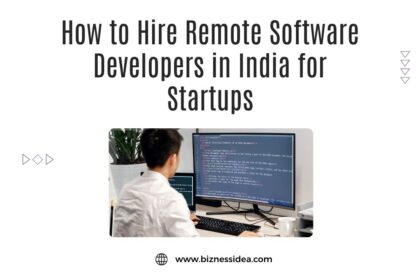 A visual showing how to hire remote software developers in India